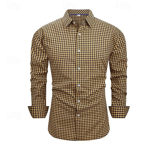 Summer Shirt Beach Button Up Casual Men's