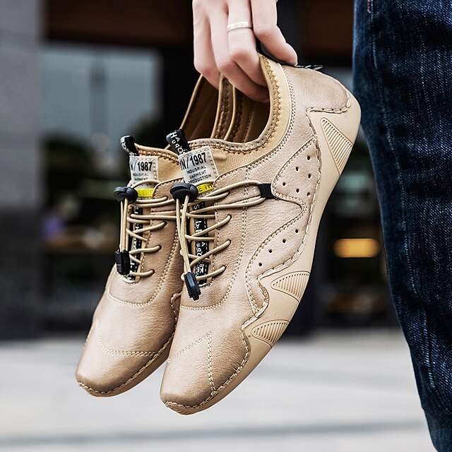 Faux Men's – Lightweight Sneakers Casual Leather