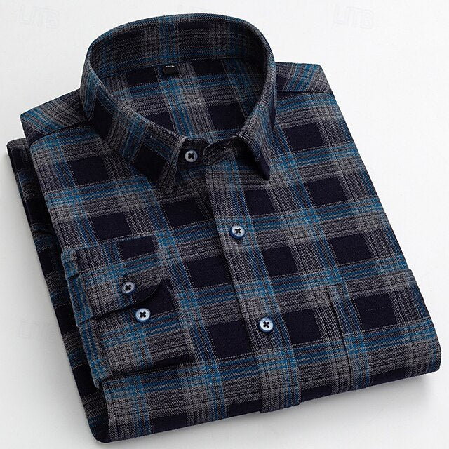 Up Men's Summer Red Shirt Button Casual