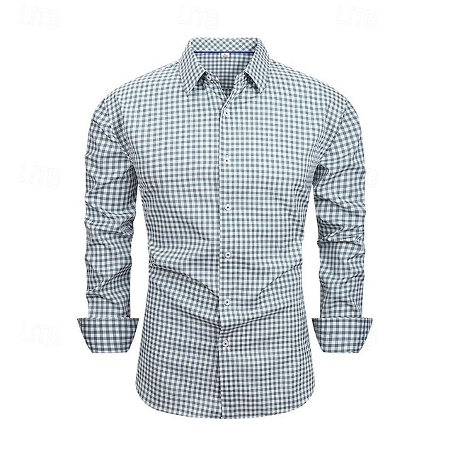 Summer Shirt Beach Button Up Casual Men's