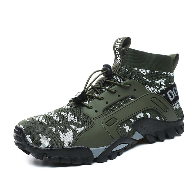 with Support Men's Ankle Outdoor Hiking - Shoes Breathable