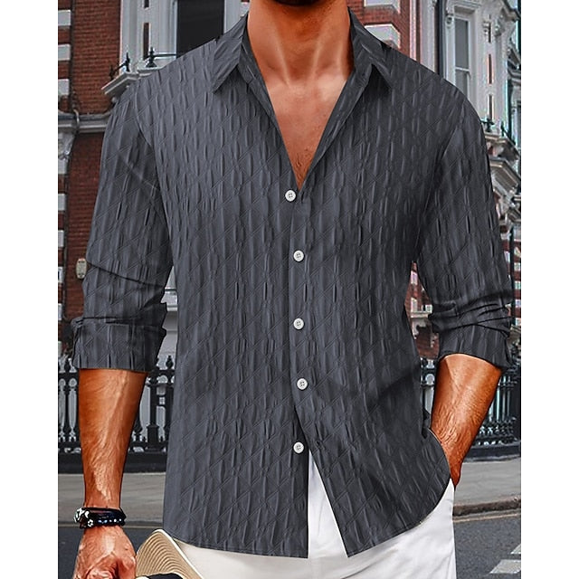 Summer Up Beach Men's Button Casual Shirt