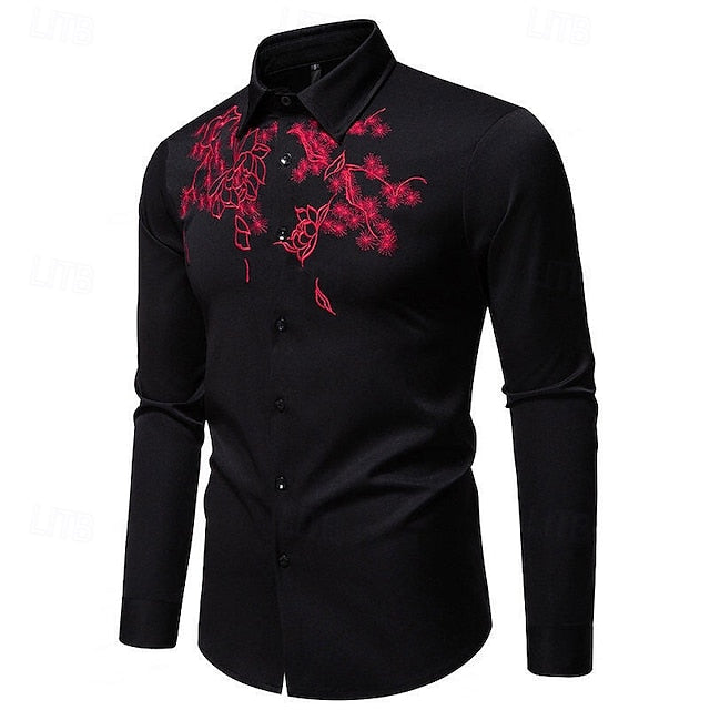 Casual Up Button Shirt Men's Summer Beach